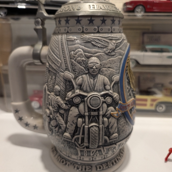 Collectible Harley Davidson Beer Stein - Picture 4 of 5
